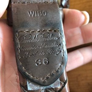 Brooks Brothers Accessories - Brooks brothers leather braided belt in size 36 Brooks Brothers Accessories - Brooks brothers leather braided belt in size 36